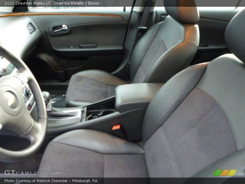 Silver Ice Metallic / Ebony 2012 Chevrolet Malibu LT
