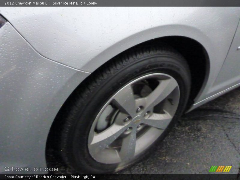 Silver Ice Metallic / Ebony 2012 Chevrolet Malibu LT