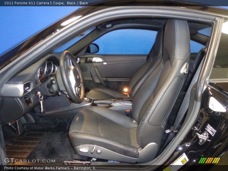  2011 911 Carrera S Coupe Black Interior