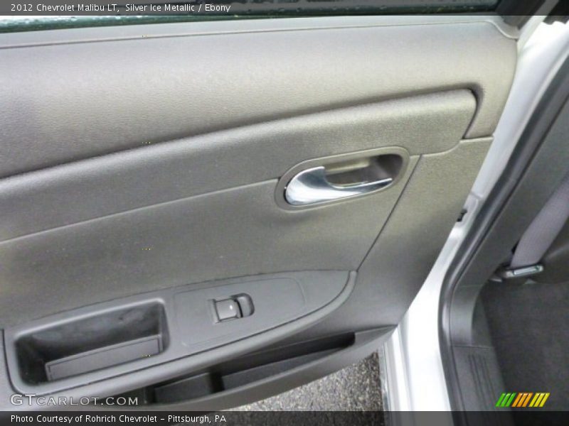Silver Ice Metallic / Ebony 2012 Chevrolet Malibu LT