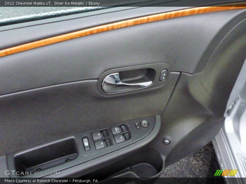 Silver Ice Metallic / Ebony 2012 Chevrolet Malibu LT