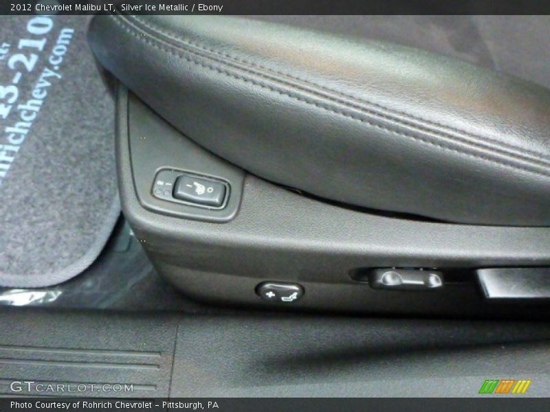 Silver Ice Metallic / Ebony 2012 Chevrolet Malibu LT