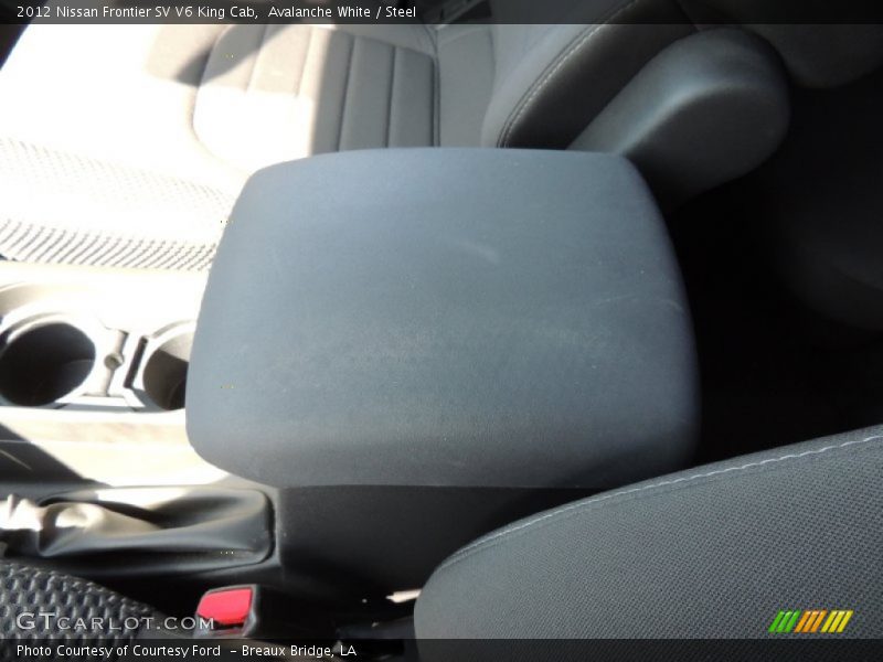 Avalanche White / Steel 2012 Nissan Frontier SV V6 King Cab
