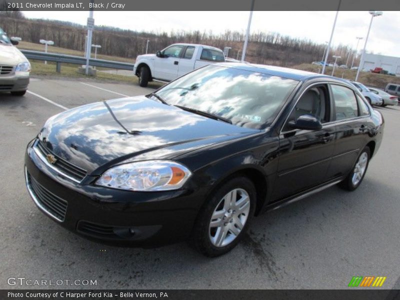 Black / Gray 2011 Chevrolet Impala LT