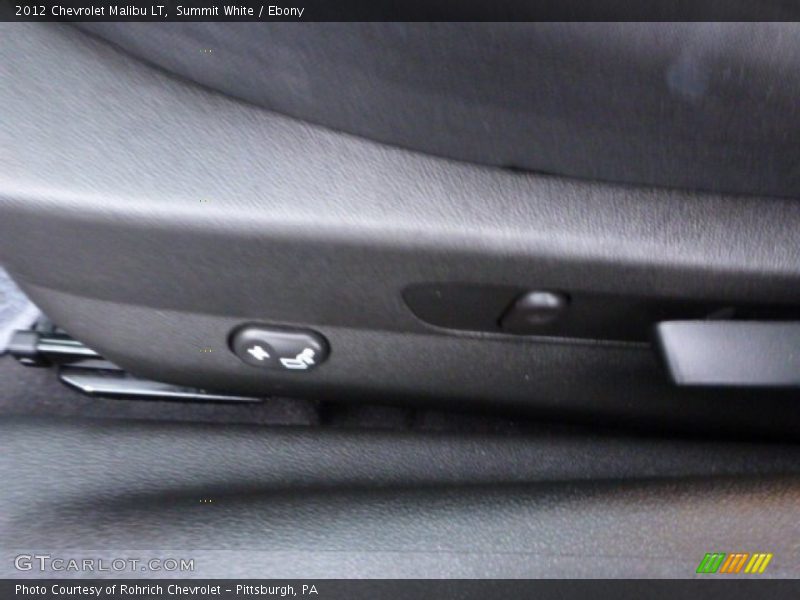 Summit White / Ebony 2012 Chevrolet Malibu LT