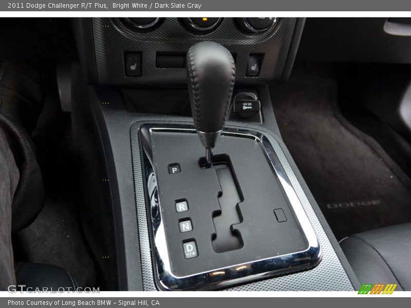 Bright White / Dark Slate Gray 2011 Dodge Challenger R/T Plus