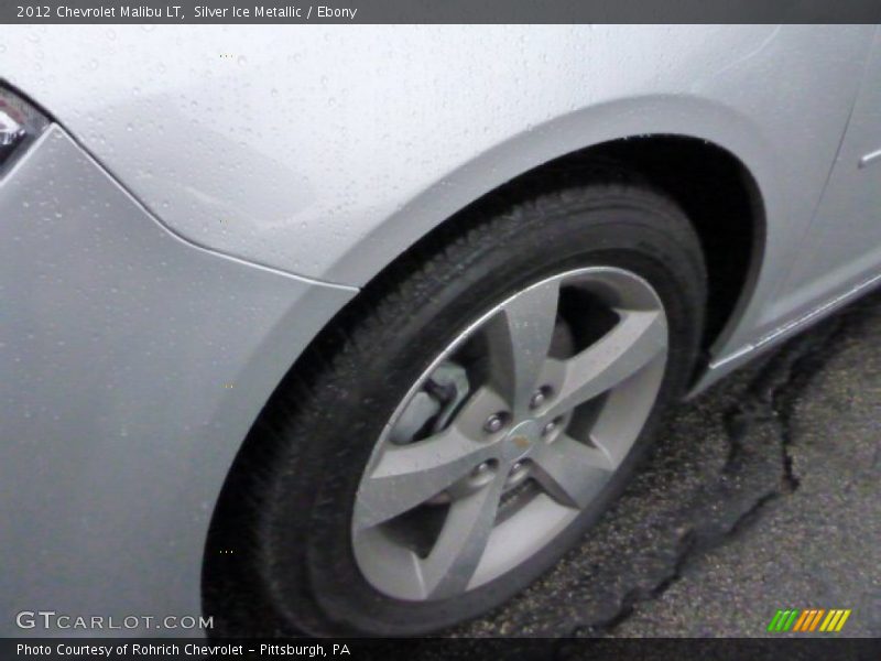 Silver Ice Metallic / Ebony 2012 Chevrolet Malibu LT