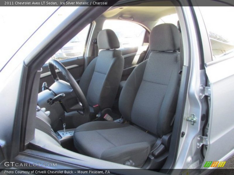 Ice Silver Metallic / Charcoal 2011 Chevrolet Aveo LT Sedan