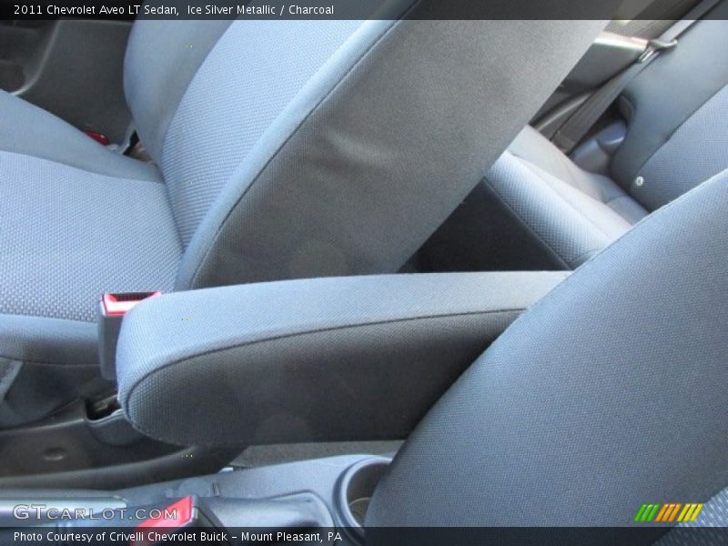 Ice Silver Metallic / Charcoal 2011 Chevrolet Aveo LT Sedan
