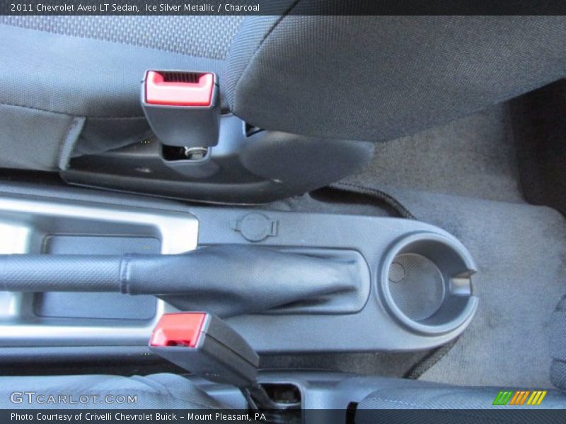 Ice Silver Metallic / Charcoal 2011 Chevrolet Aveo LT Sedan