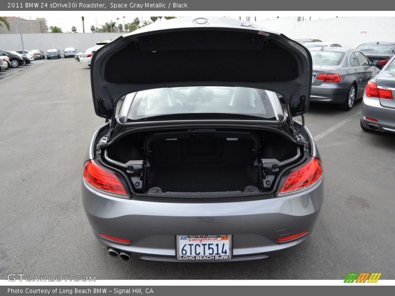 Space Gray Metallic / Black 2011 BMW Z4 sDrive30i Roadster