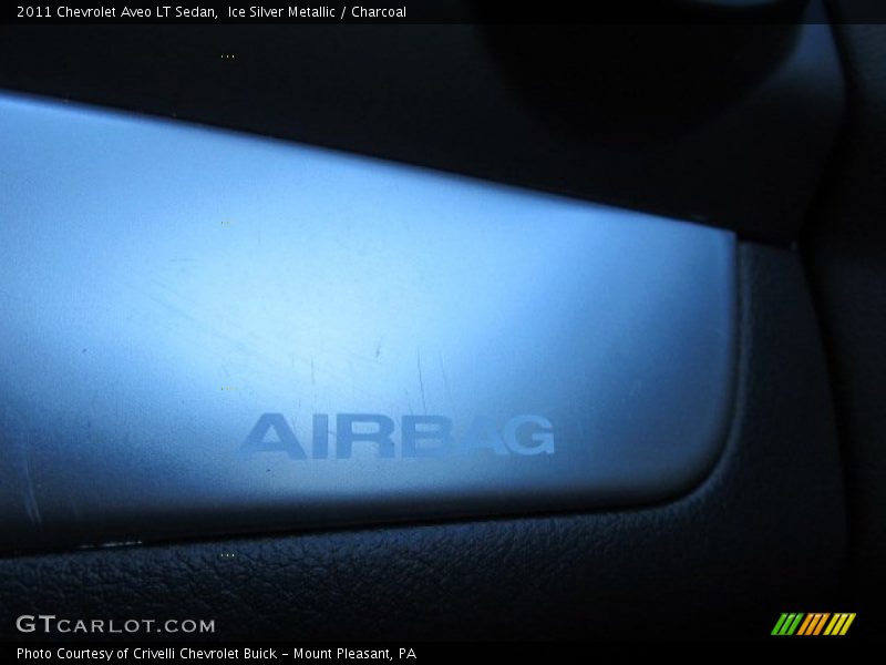 Ice Silver Metallic / Charcoal 2011 Chevrolet Aveo LT Sedan