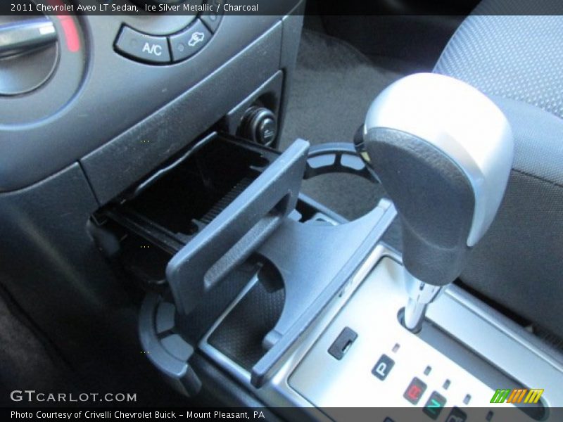 Ice Silver Metallic / Charcoal 2011 Chevrolet Aveo LT Sedan
