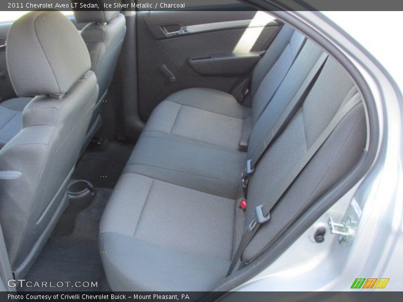 Ice Silver Metallic / Charcoal 2011 Chevrolet Aveo LT Sedan