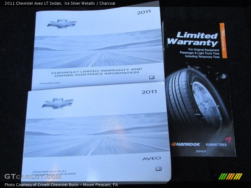 Books/Manuals of 2011 Aveo LT Sedan