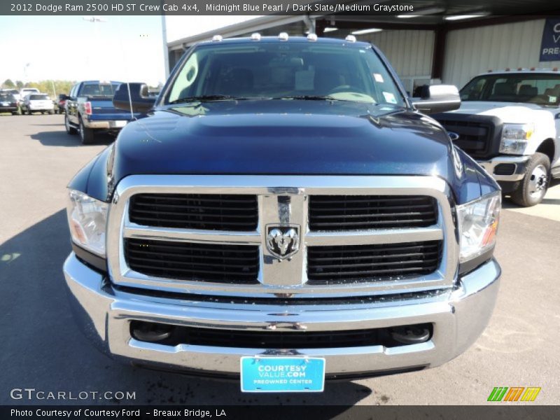 Midnight Blue Pearl / Dark Slate/Medium Graystone 2012 Dodge Ram 2500 HD ST Crew Cab 4x4