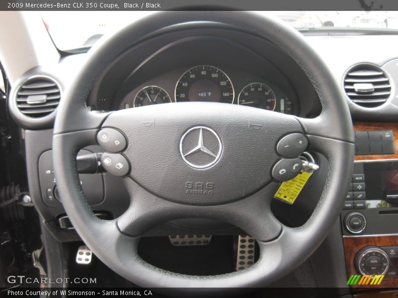  2009 CLK 350 Coupe Steering Wheel