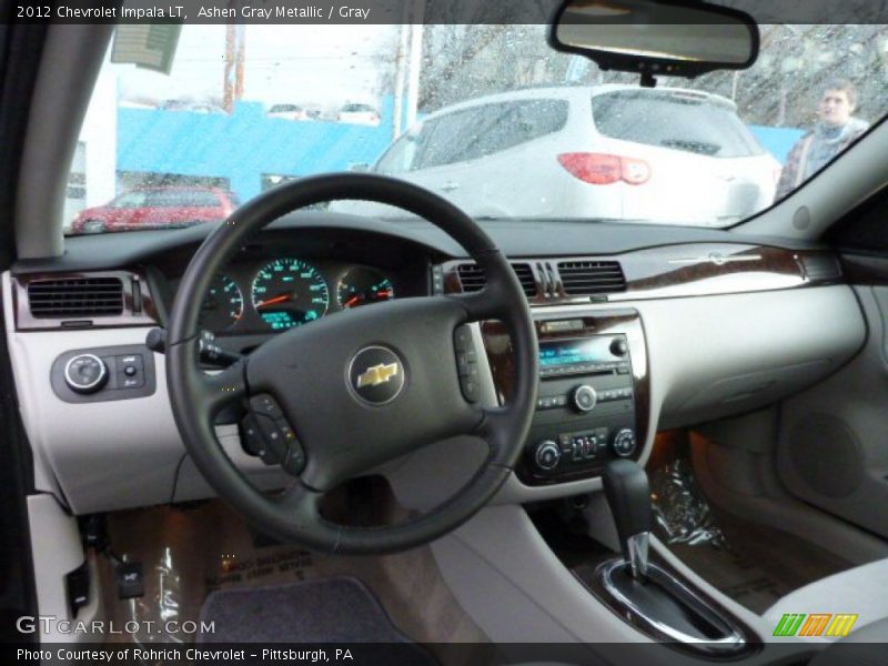 Ashen Gray Metallic / Gray 2012 Chevrolet Impala LT