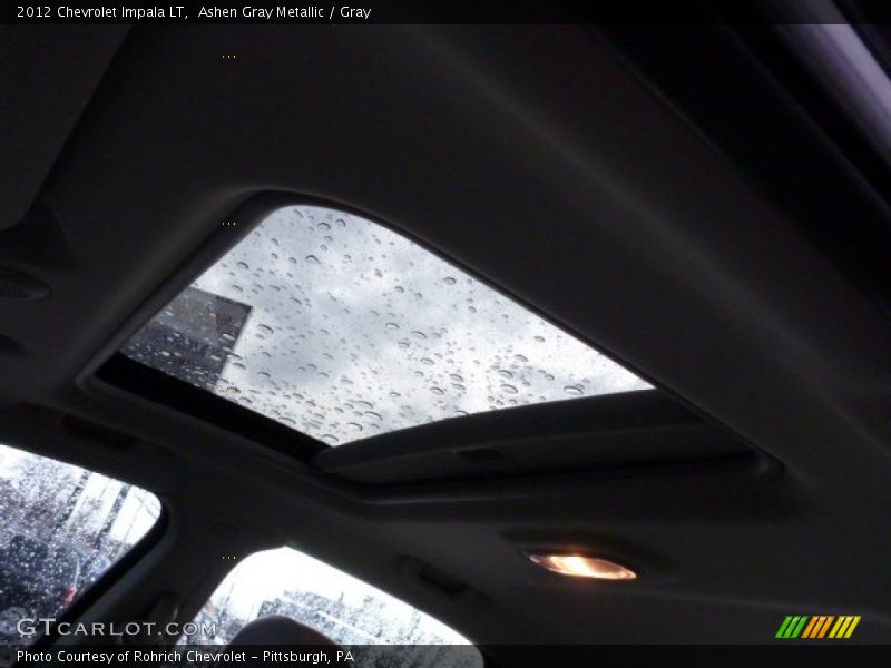 Ashen Gray Metallic / Gray 2012 Chevrolet Impala LT