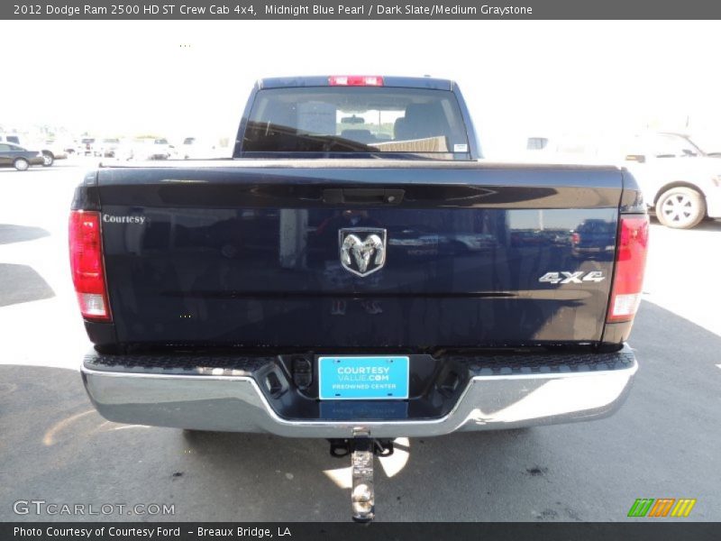 Midnight Blue Pearl / Dark Slate/Medium Graystone 2012 Dodge Ram 2500 HD ST Crew Cab 4x4