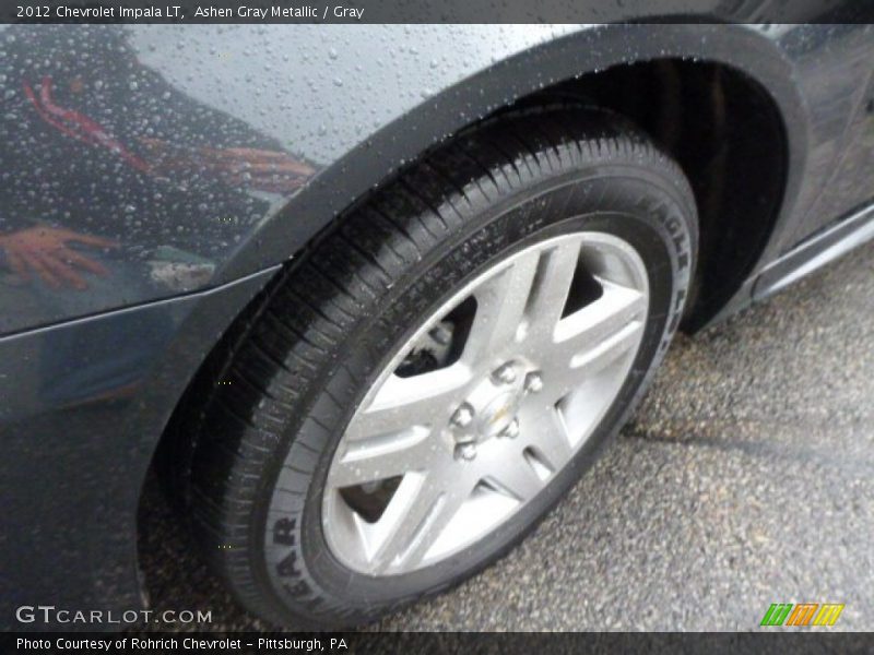Ashen Gray Metallic / Gray 2012 Chevrolet Impala LT