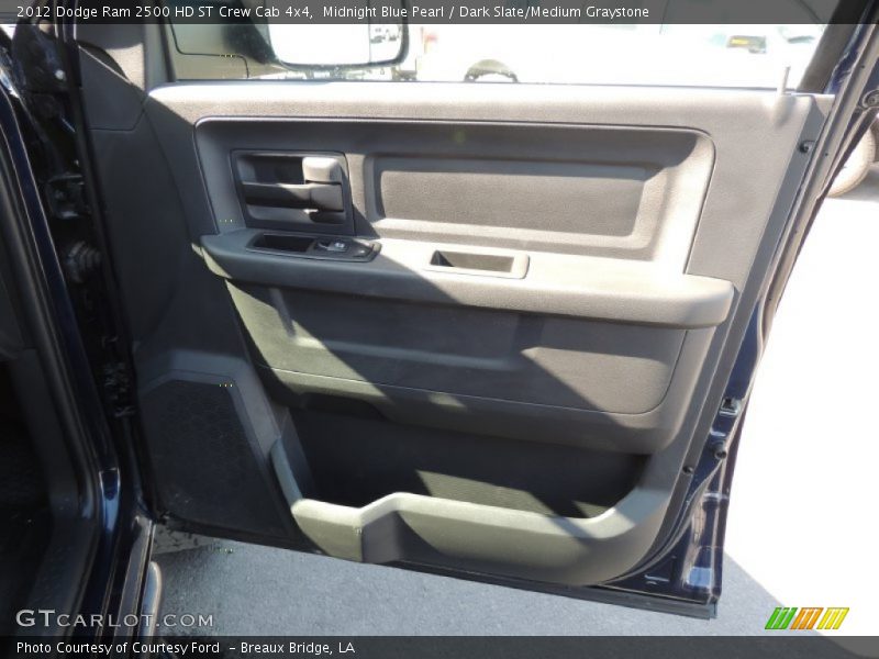 Midnight Blue Pearl / Dark Slate/Medium Graystone 2012 Dodge Ram 2500 HD ST Crew Cab 4x4