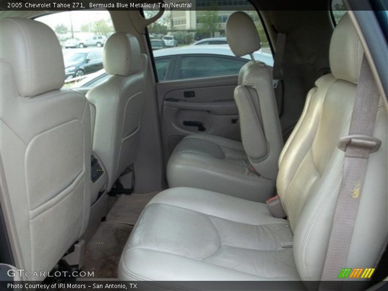 Bermuda Blue Metallic / Tan/Neutral 2005 Chevrolet Tahoe Z71