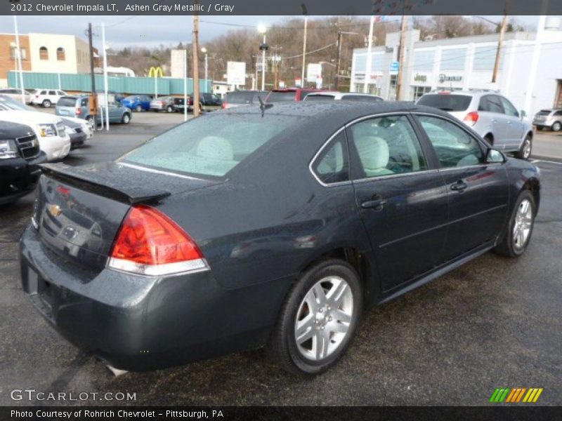 Ashen Gray Metallic / Gray 2012 Chevrolet Impala LT