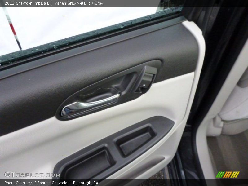 Ashen Gray Metallic / Gray 2012 Chevrolet Impala LT