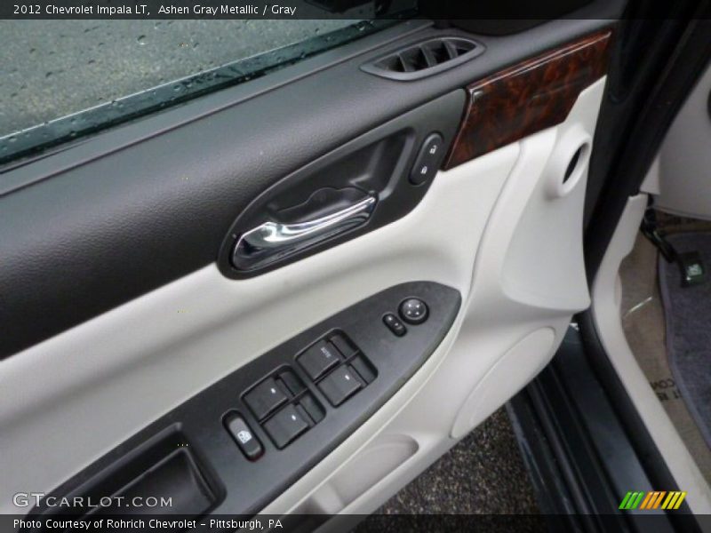 Ashen Gray Metallic / Gray 2012 Chevrolet Impala LT