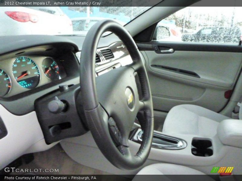 Ashen Gray Metallic / Gray 2012 Chevrolet Impala LT