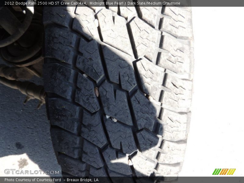 Midnight Blue Pearl / Dark Slate/Medium Graystone 2012 Dodge Ram 2500 HD ST Crew Cab 4x4