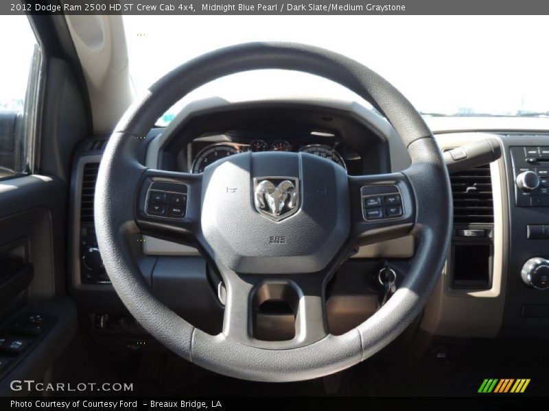 Midnight Blue Pearl / Dark Slate/Medium Graystone 2012 Dodge Ram 2500 HD ST Crew Cab 4x4