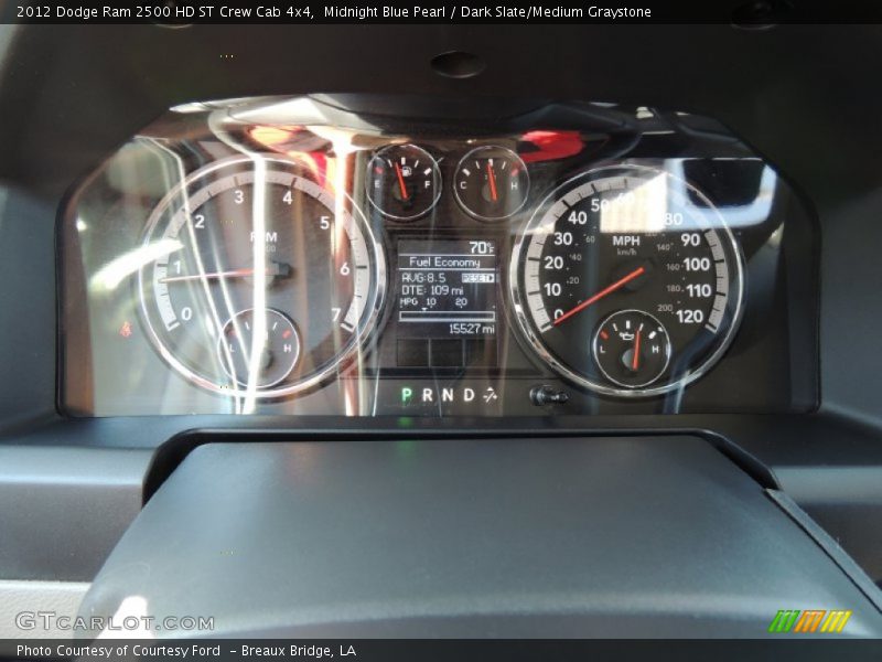 Midnight Blue Pearl / Dark Slate/Medium Graystone 2012 Dodge Ram 2500 HD ST Crew Cab 4x4