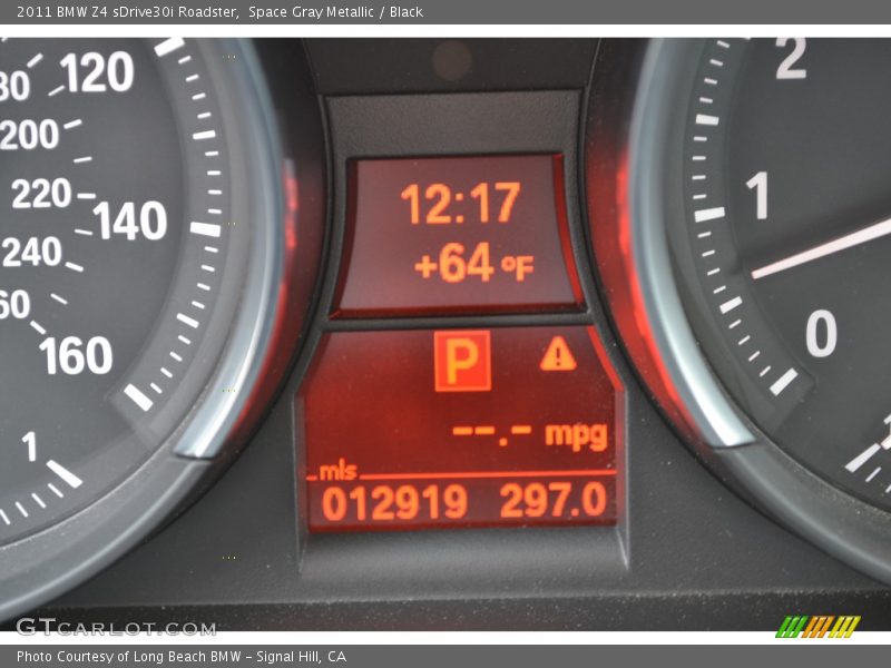 Space Gray Metallic / Black 2011 BMW Z4 sDrive30i Roadster