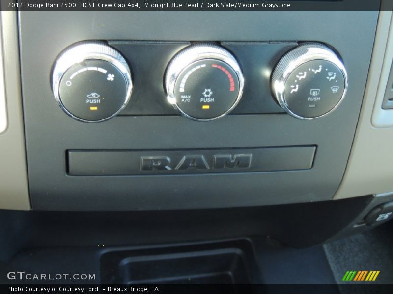 Midnight Blue Pearl / Dark Slate/Medium Graystone 2012 Dodge Ram 2500 HD ST Crew Cab 4x4