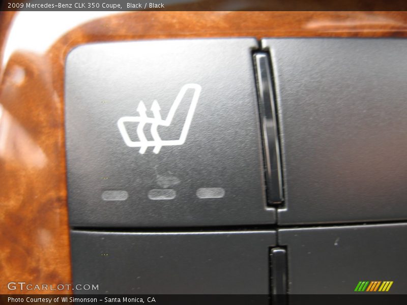 Controls of 2009 CLK 350 Coupe