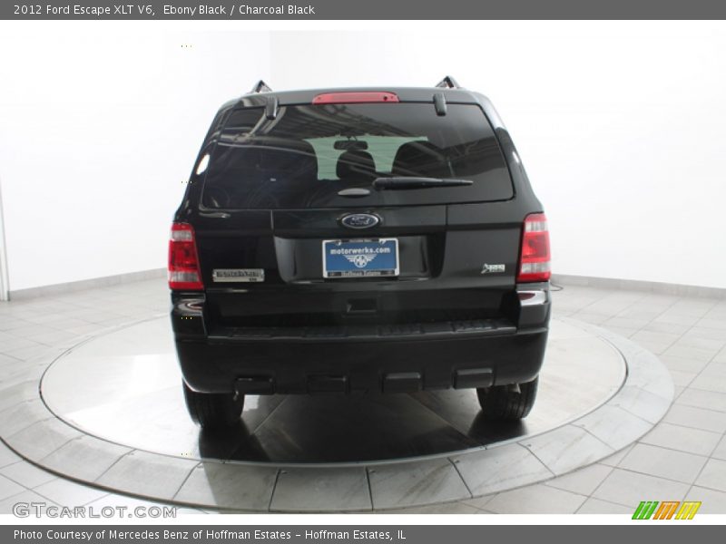Ebony Black / Charcoal Black 2012 Ford Escape XLT V6