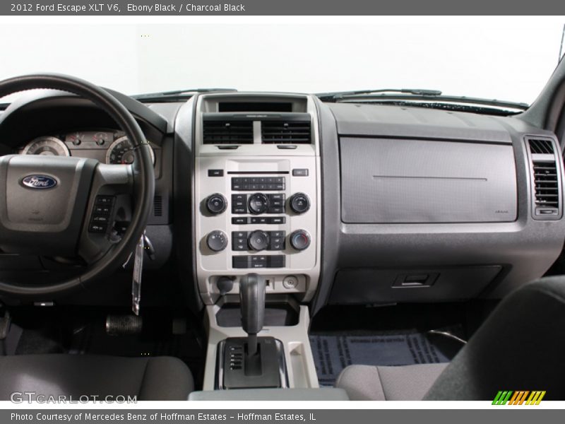 Ebony Black / Charcoal Black 2012 Ford Escape XLT V6