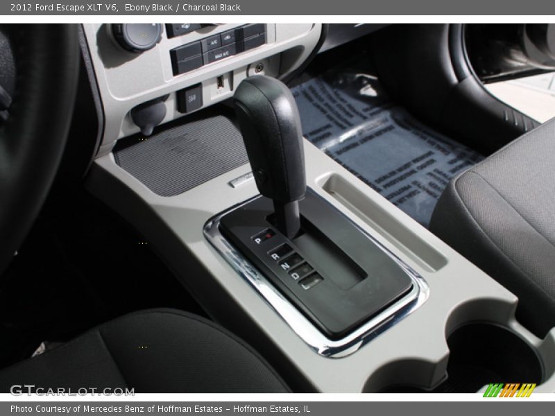 Ebony Black / Charcoal Black 2012 Ford Escape XLT V6