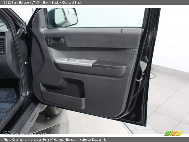 Ebony Black / Charcoal Black 2012 Ford Escape XLT V6