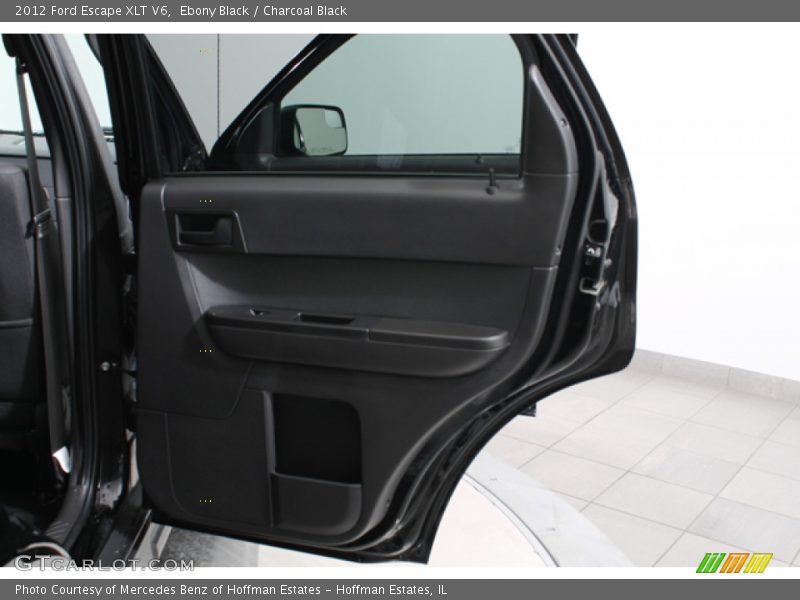 Ebony Black / Charcoal Black 2012 Ford Escape XLT V6