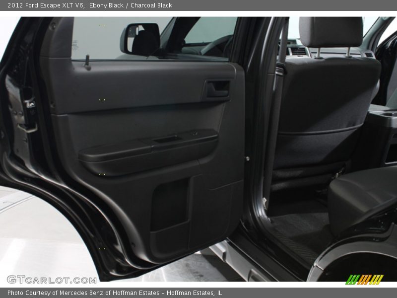 Ebony Black / Charcoal Black 2012 Ford Escape XLT V6