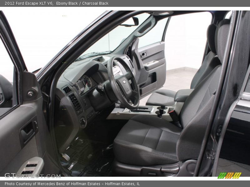Ebony Black / Charcoal Black 2012 Ford Escape XLT V6