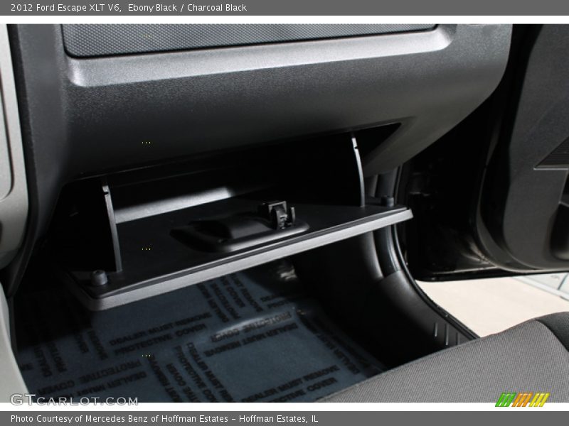Ebony Black / Charcoal Black 2012 Ford Escape XLT V6