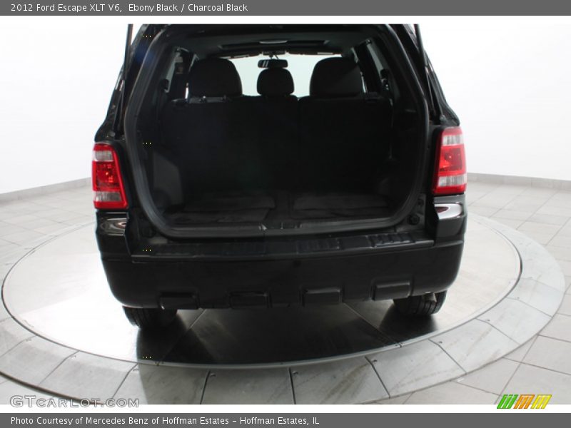 Ebony Black / Charcoal Black 2012 Ford Escape XLT V6