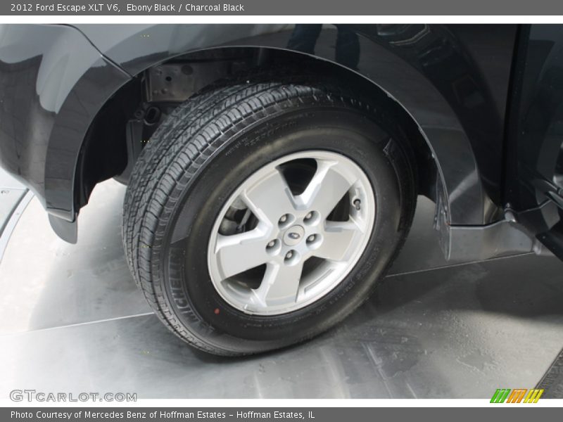 Ebony Black / Charcoal Black 2012 Ford Escape XLT V6
