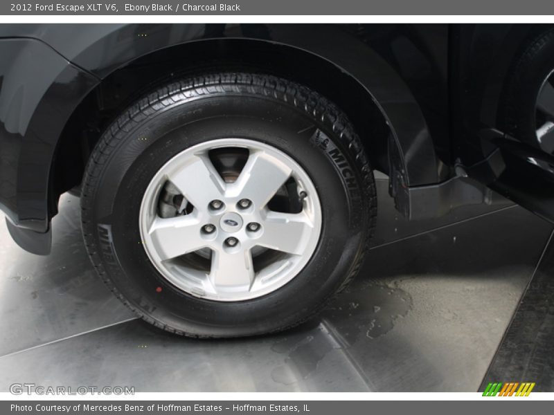 Ebony Black / Charcoal Black 2012 Ford Escape XLT V6