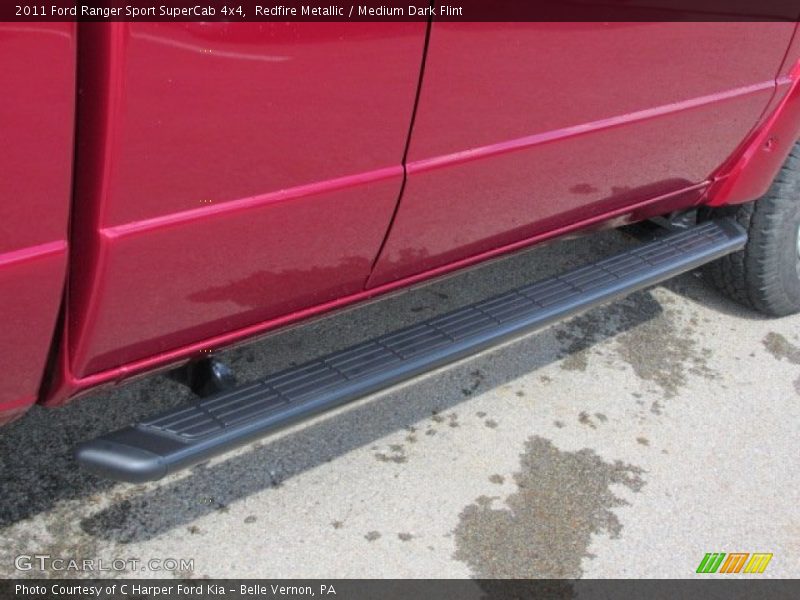 Redfire Metallic / Medium Dark Flint 2011 Ford Ranger Sport SuperCab 4x4