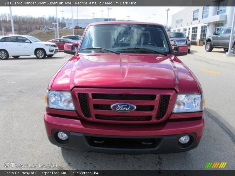 Redfire Metallic / Medium Dark Flint 2011 Ford Ranger Sport SuperCab 4x4